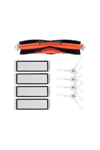 Mi Robot Süpürge Yedek Parçaları - Sdjqr01rr, Sdjqr02rr, Sdjqr03rr, E3, S4, S4 Max, S5 Modelleri İçin Ana Yan Fırça Filtresi - Yongtao