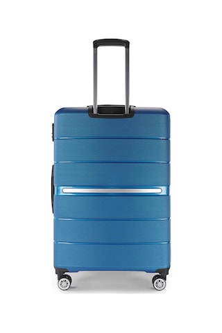 Wx-pp20 Silverline Çivit Mavi Kabin Boy Valiz Çivit Koyu Mavi