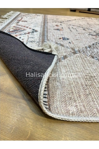 Salerno Çamaşır Makinesinde Yıkanabilir Kilim Halı Hs1029 Çok Renkli