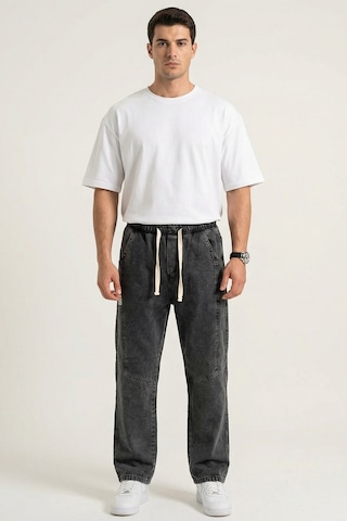 Bigdart Erkek Rahat Kesim Baggy Jean Pantolon 30074 - Antrasit
