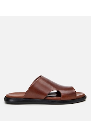 Hotiç Erkek Deri Kahverengi Terlik 02teh306080a480 Kahve-brown Kahverengi