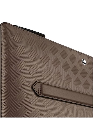 Montblanc Extreme Deri Bilgisayar Çantası 221604 Kahverengi
