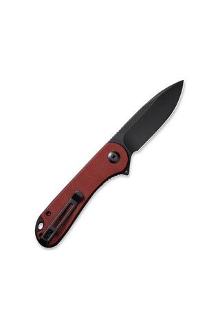 Civivi Elementum Burgundy G10 Handle Black Stonewashed D2 Blade Kamp Çakı Bordo