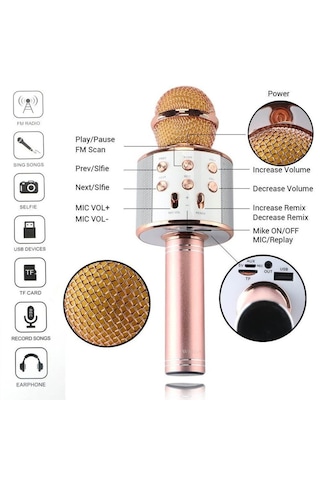 Bluetooth Karaoke Mikrofon 5671 Hemengoxgoitl