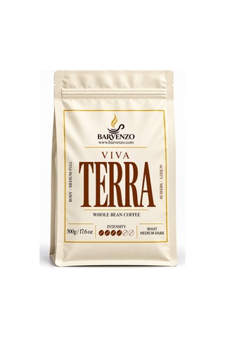 Barvenzo Viva Terra 500 G Dengeli Karakter Nitelikli Kahve Filtre Kahve Makinesi