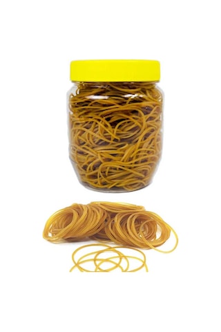Paket Lastiği Kauçuk Ambalaj Para Lastiği 70 MM 150 G