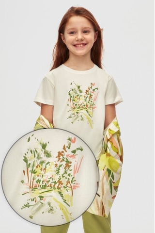 Xo Kids Kız Çocuk Tişort 8-14 Yaş 38433 Ekru