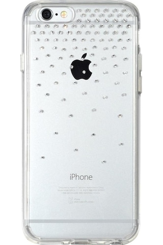 Ringke Noble Fusion Apple Uyumlu iPhone 6s/ 6 İle Taşlı Kılıf Extra Darbe Emici Snow Clear