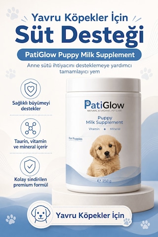 Patiglow Köpek Süt Takviyesi