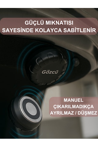 Gözcü Mobil Mega Takip Cihazı Ios Android Uyumlu Motor Araç Taşıt Gps Cihazı Su Geçirmez 5-10 Dakika Aralıklı