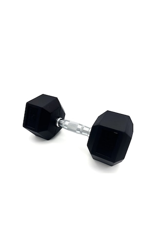Alin Sport 22,5 Kg Kauçuk Profesyonel Olimpik Hex Dumbbell Hex Dambıl - Altıgen Dambıl