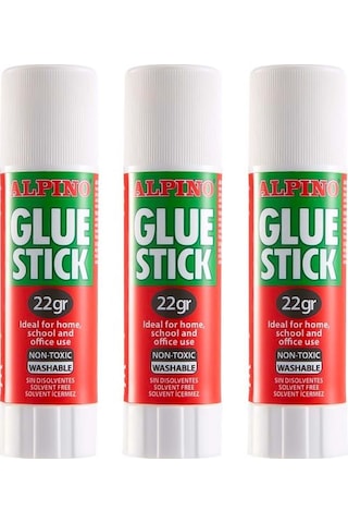 Alpino Stick Yapıştırıcı 22 Gram 3 Adet