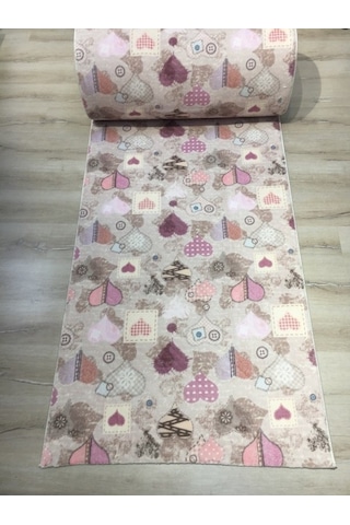 Merroni Trend Soft E042Kalp 120Cm Renkli Kesme Yolluk
