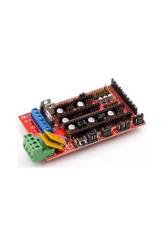 RepRap Ramps 1.4 3D Printer Kırmızı Kontrol Kartı
