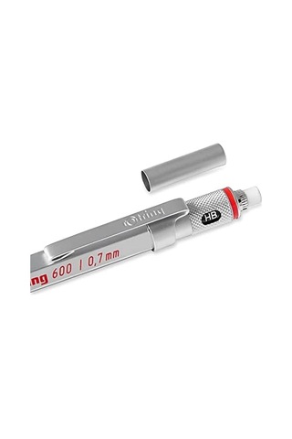 600 Mekanik Kurşun Kalem 1904444 Krom,0.7 Mm Çok Renkli