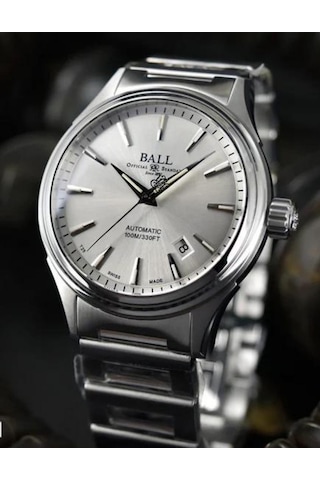 Ball Nm2098c-s3j-sl Erkek Kol Saati Gümüş