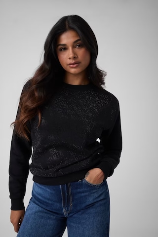 Guess Crysta Kadın Sweatshirt W6bq14k6060 Siyah