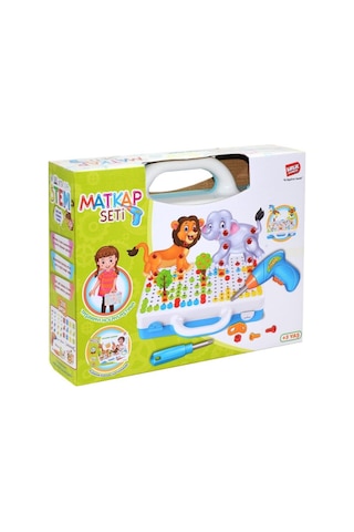 Urt014-001 Birlik. 3D Eğitici Matkap Seti Hayvanlar