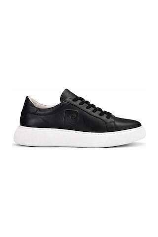Pierre Cardin 1362002 Hakiki Deri Günlük Erkek Sneaker Şık Ayakkabı Siyah