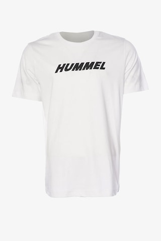 Hummel Hmlelemental Logo Cotton Tee Erkek Beyaz T-shirt 911947-9001 Beyaz