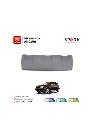 Dacia Duster 2010-2017 Yıl Aralığı Uyumlu Ön Difüzör
