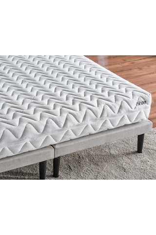 Niron Pocket 90x200 cm Tek Kişilik Yatak Katlanır Baza Başlık Takımı - Katlanır Baza, Başlık ve Yatak Seti