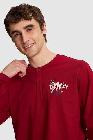 U.S. Polo Assn. Erkek Bordo Pijama Takımı 50333266-vr014