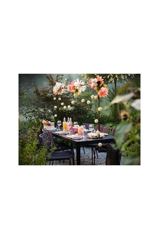 Ikea Helgeö Masa İçin Dekorasyon Çubuğu, Siyah, 115/235x116 Cm