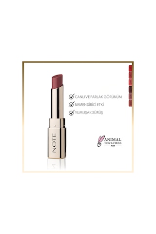 Iconic Sheer Lipstick Nemlendirici Parlak Ruj 204 Ruler - Pembe 204