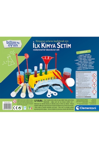 Clementoni Deney Seti - İlk Kimya Setim