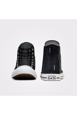 Chuck Taylor All Star Mixed Materials Kadın Siyah Sneaker Siyah