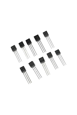 200 Adet Transistör Seti Kutulu 10 Tip Npn Pnp To-92 Bc327 Bc337 Bc517 Bc547 Bc548 Bc549 Bc550