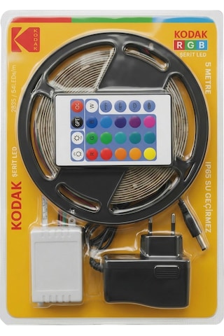 Kodak 2835 5 Metre Şerit Led - Ip65 - Rgb