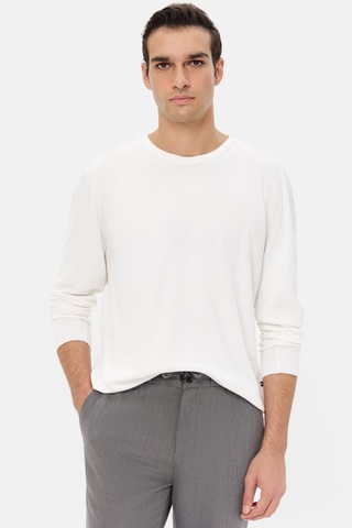 Twn Slim Fit Beyaz Kazak 5ec060111608m 801