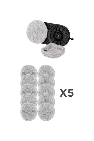 Mikrofiber Bez Temizlik Seti Yedek Parça Cam Silme Temizleme Robotu Bezi 5 Li Set Ddc55/c6/s8