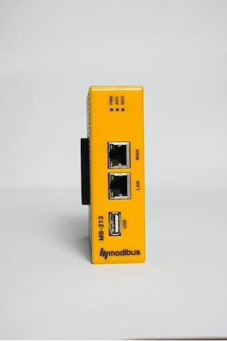 Modıbus Mb213 Ana Modül, Endüstriyel Uzaktan Erişim Cihazı, Dın Ray Montajlı, Wan/lan Port, Dahili Wifi, 2 Dijital Giriş/çıkış, Usb Ve Sd Kart Yuvalı