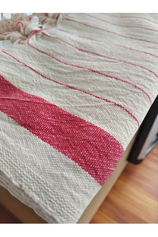 Mutfak Kurulama Bezi, %100 Pamuk, Kara Tezgah Peşkir, 50x90 Cm Kırmızı