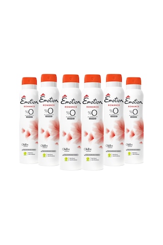 Emotion Romance Kadın Sprey Deodorant 6 x 150 ML