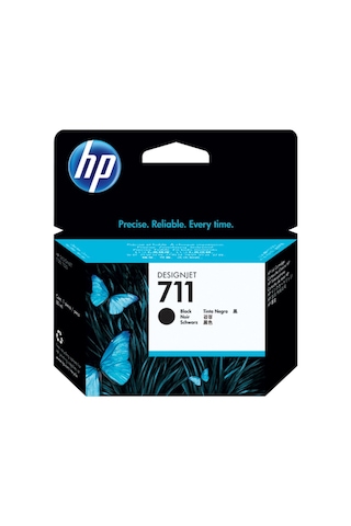 Hp Cz133A 711 Siyah 80Ml Geniş Format Mürekkep Kartuşu Designjet T120