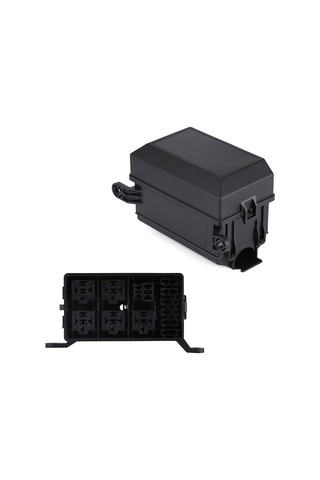 Yaozixa Araç Röle Ve Sigorta Tutucu, 41 Pinli Evrensel Suv Off-road Kamyonet Uyumlu, Abs+metal, Kolay Kurulum