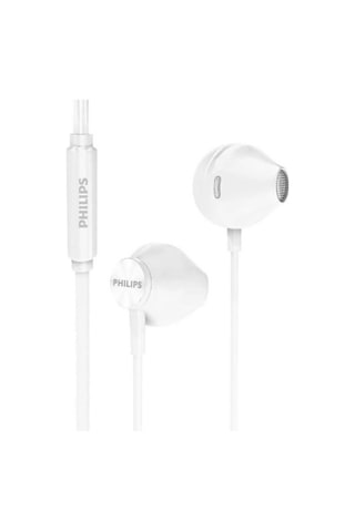 Taue101wt Kablolu Kulak İçi Mikrofonlu Kulaklık 3,5mm Jack Ramwhite Türkiye Garantili Beyaz Taue101wtrw