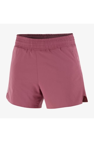 Salomon Shakeout Core 4" Kadın Koşu Şortu Nocturne Lc2656000 Pembe