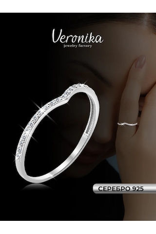 Veronika 925 Ayar Gümüş Falanks Yüzüğü - Alaçatı 275055803 Gri