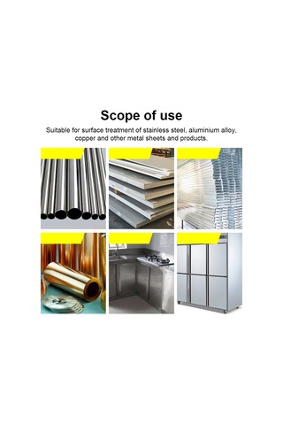 Kosona Paslanmaz Çelik İçin Yüksek Performanslı Fiber Cilalama Tekerleği - 240 Kum Taneciği İle