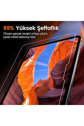 Honor Pad 10 12.1 İnç Ekran Koruyucu Nano Parlak Şeffaf