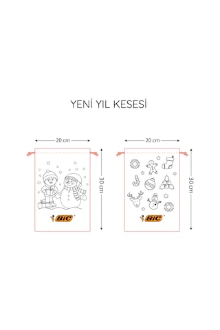 Bic Kids 22 Parça Yeni Yıl Seti