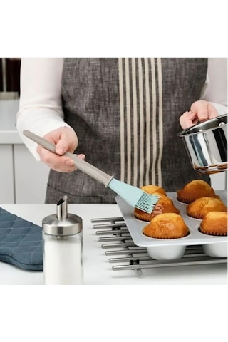 Ikea Bakglad Mutfak Seti: Spatula Ve Fırça 146192088 Lavanta