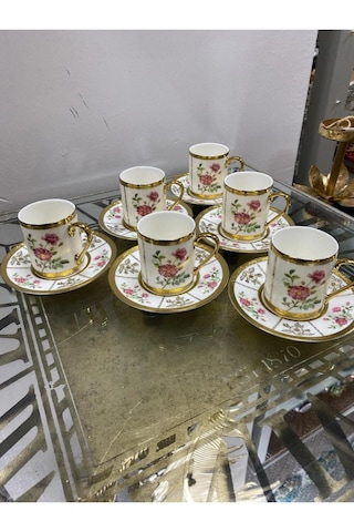 Rsy-228 6 Lı Porselen Fincan Takımı Tatum Çok Renkli
