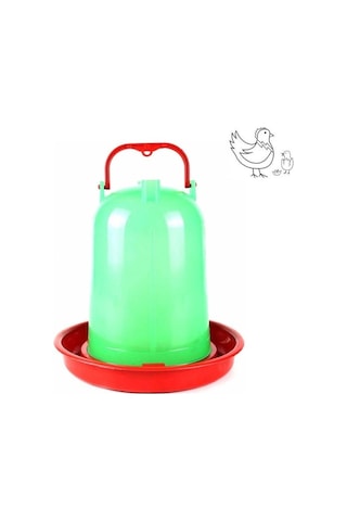 Tavuk Ve Civciv Suluğu 3 Lt Plastik-korumalı -2 Adet