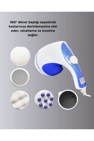 Taşınabilir Elektrikli Masaj Cihazı - Selülit Ve Yağ Karşıtı Çok Renkli